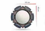 SOLARA – 9-Layer Mandala Mirror Wall Art (60×60 cm) - Image 3