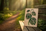 Verdant Whisper – 6-Layer Monstera Leaf Wooden Wall Art (44×60 cm) - Image 5