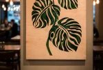 Verdant Whisper – 6-Layer Monstera Leaf Wooden Wall Art (44×60 cm) - Image 2