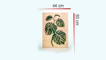 Verdant Whisper – 6-Layer Monstera Leaf Wooden Wall Art (44×60 cm) - Image 3