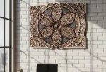 ZENITH – 9 Layer Premium Mandala Wooden Wall Art (99×78 cm) - Image 5