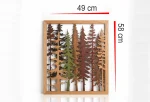 Whispering Pines – 4-Layer Wooden Wall Art (49×58 cm) - Image 3