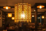 LUMINA – Handcrafted Veneer & MDF Lampshade with 4W Warm Light - Image 2